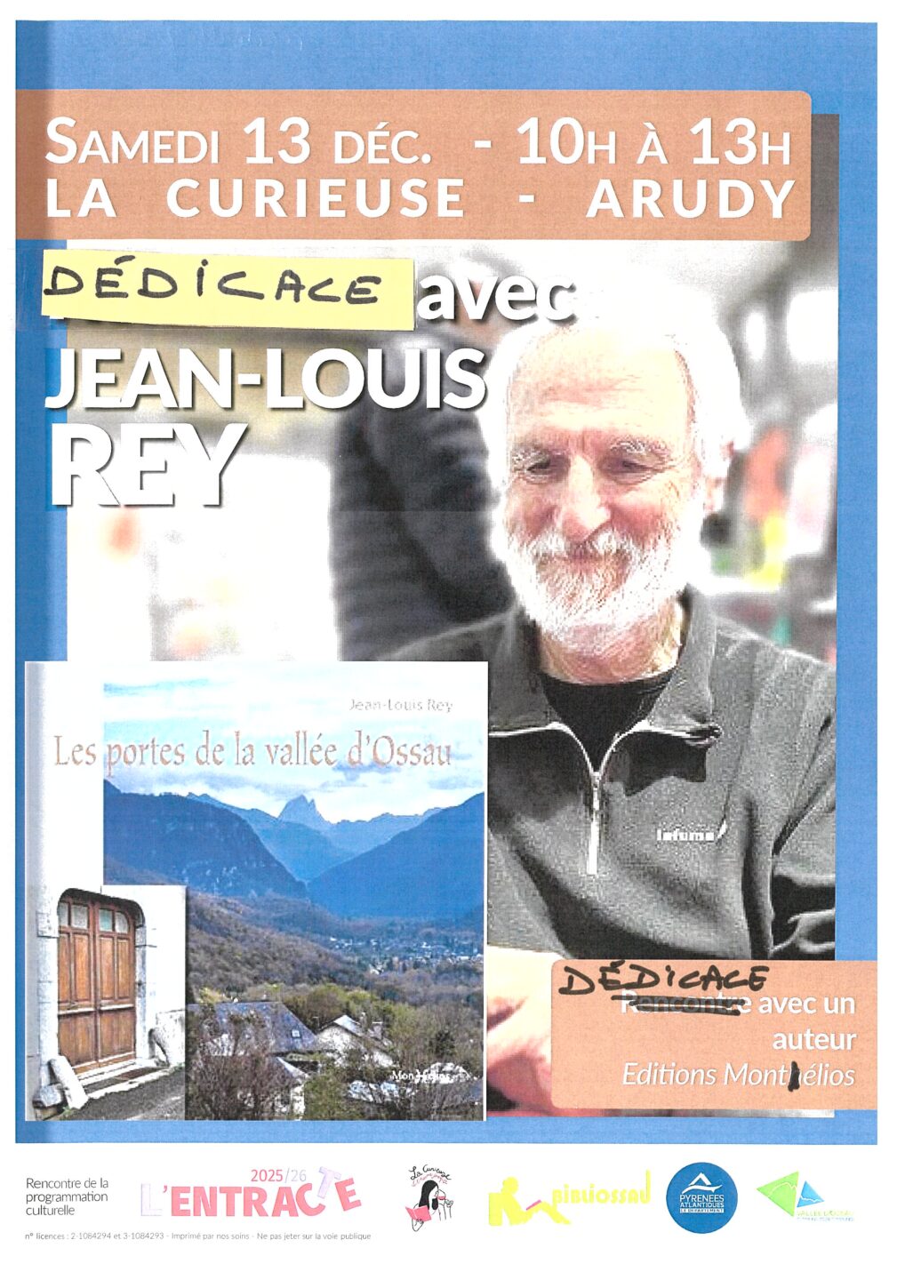 Dédicaces Jean-Louis REY