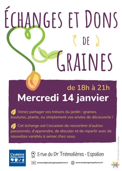 Échanges et dons de graines