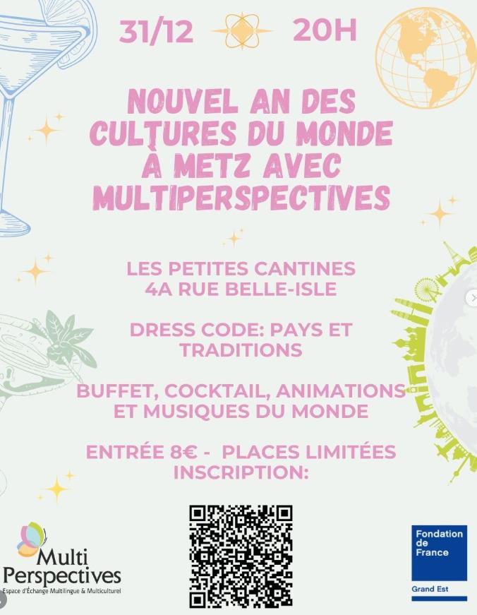 Évènement nouvel an des cultures du Monde
