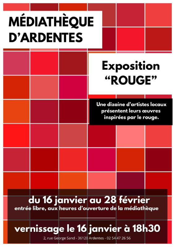 Exposition collective Rouge