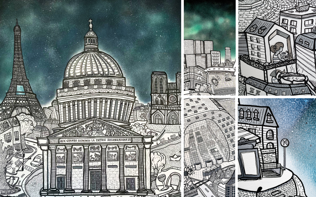 Exposition de dessins FIAP Paris  Paris