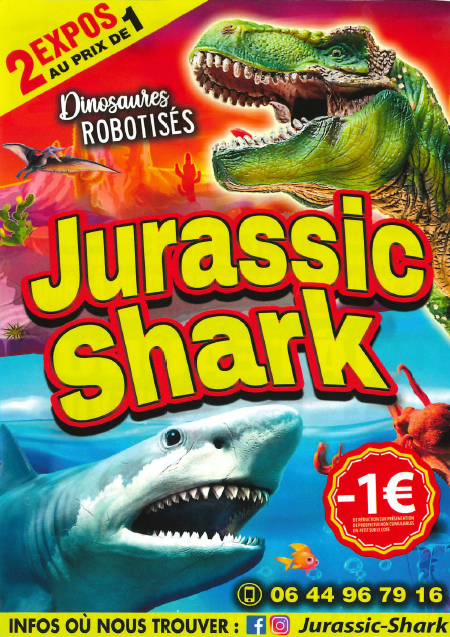 Exposition de dinosaures et animaux marins