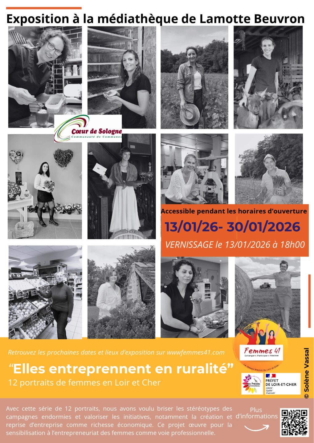 Exposition Elles entreprennent en ruralité