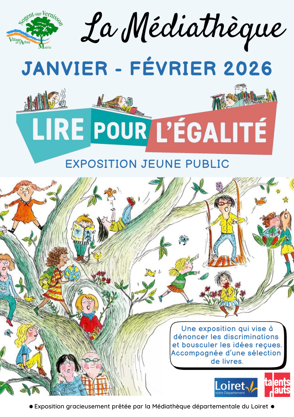 Exposition Lire pour l'égalité
