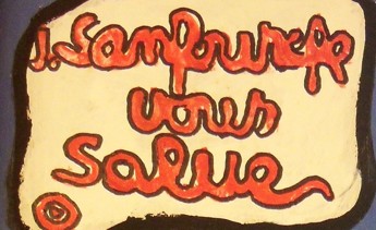 Exposition SANFOURCHE ET L‘ÉCRITURE