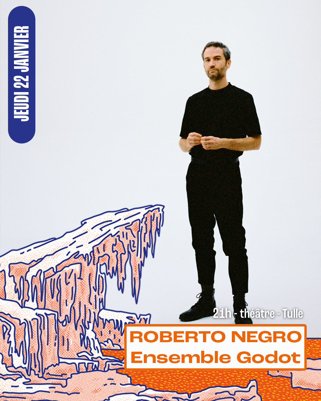 Festival du Bleu en Hiver Ensemble Godot Roberto Negro