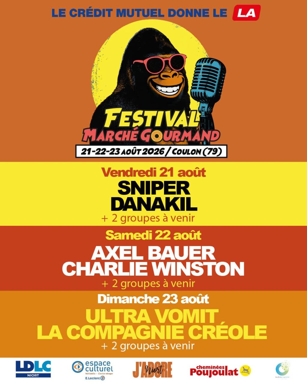 Festival Marché Gourmand 2026 à Coulon Coulon