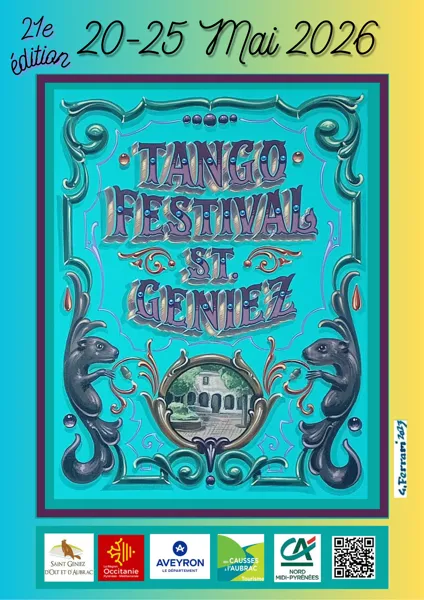 Festival Tango Argentin à St Geniez d'Olt lundi 25 mai