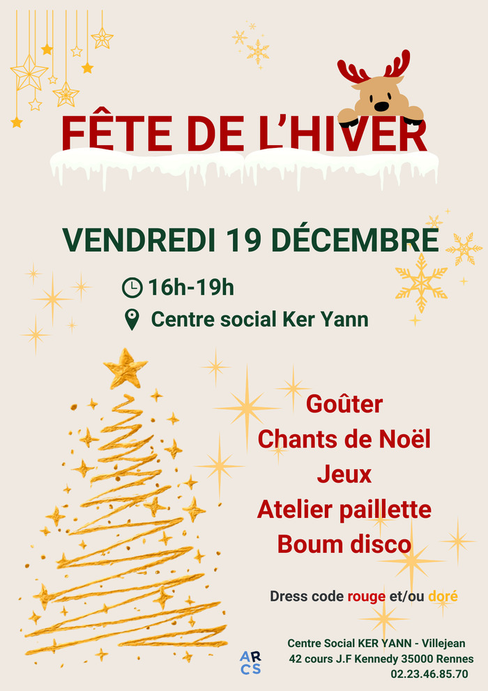 Fête de l'hiver Centre Social Ker Yann Rennes