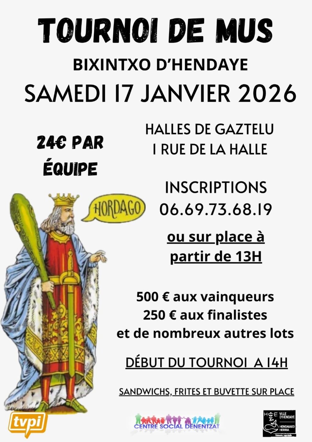 Fêtes de la Bixintxo Tournoi de mus