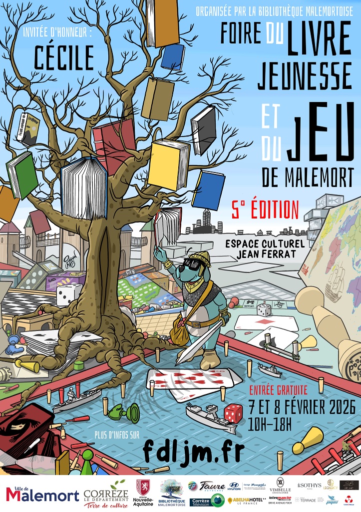 Foire du Livre Jeunesse et du Jeu de Malemort 5ème édition