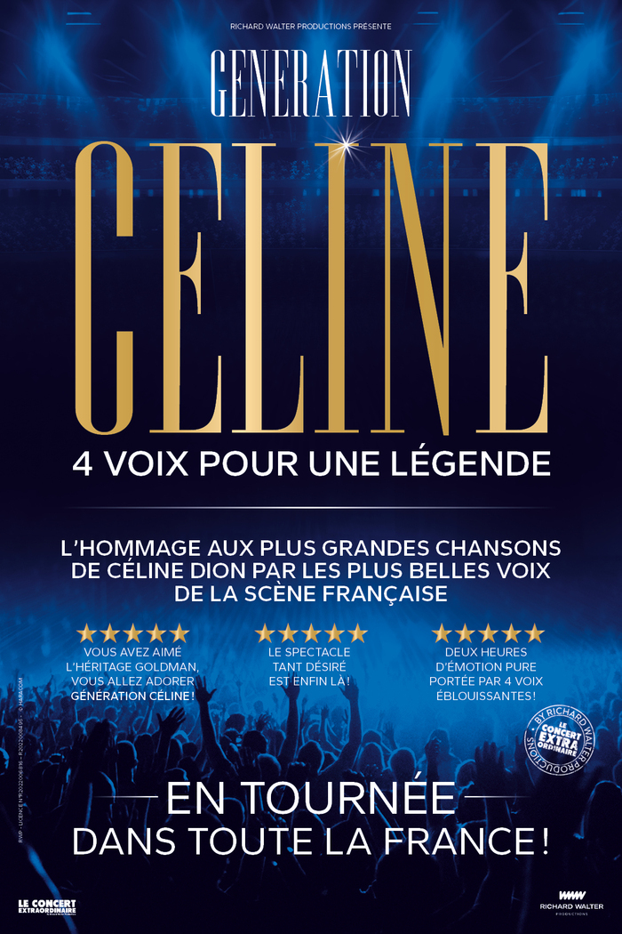 Génération Céline : 4 voix pour une Légende sceneo Longuenesse