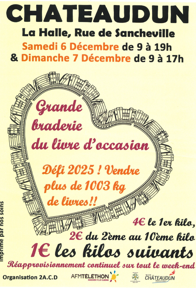 Grande braderie du livre d'occasion