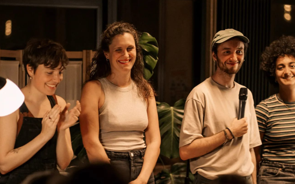 Greenwashing comedy club Maison de la Conversation Paris