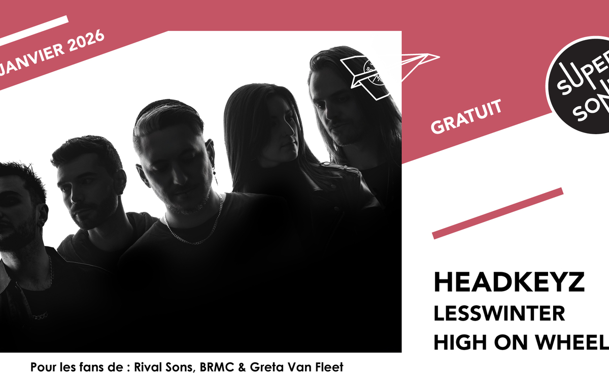 Headkeyz • Lesswinter • High On Wheels SUPERSONIC Paris