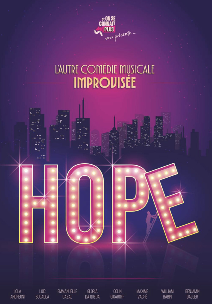 HOP(E) L'AUTRE COMÉDIE MUSICALE IMPROVISÉE l'Estrade Bordeaux