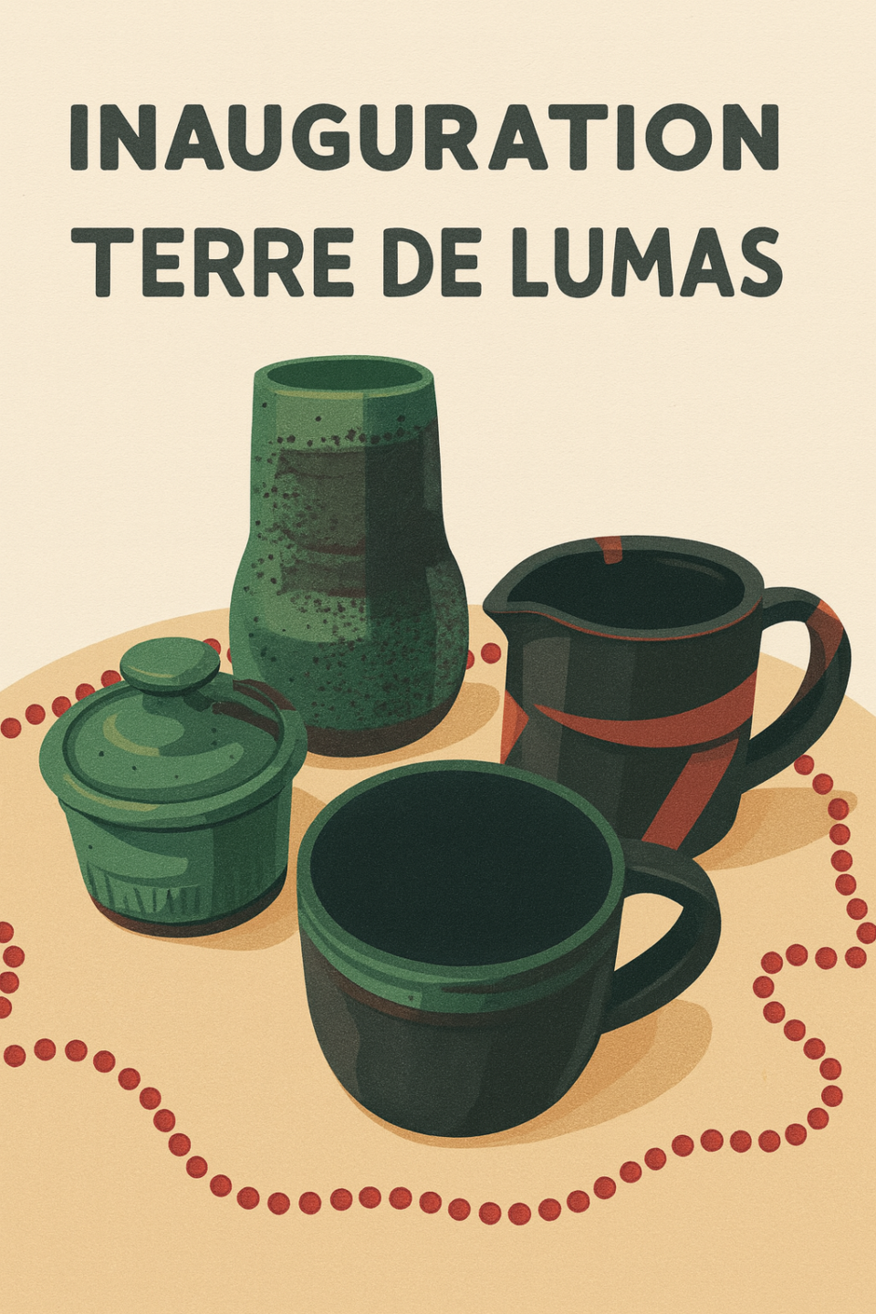 Inauguration Atelier Terre de Lumas