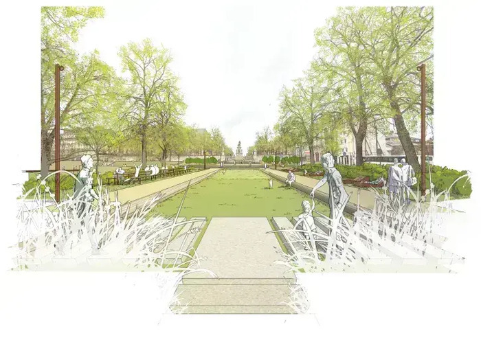 Inauguration du Jardin Duchesse-Anne Jardin Duchesse-Anne