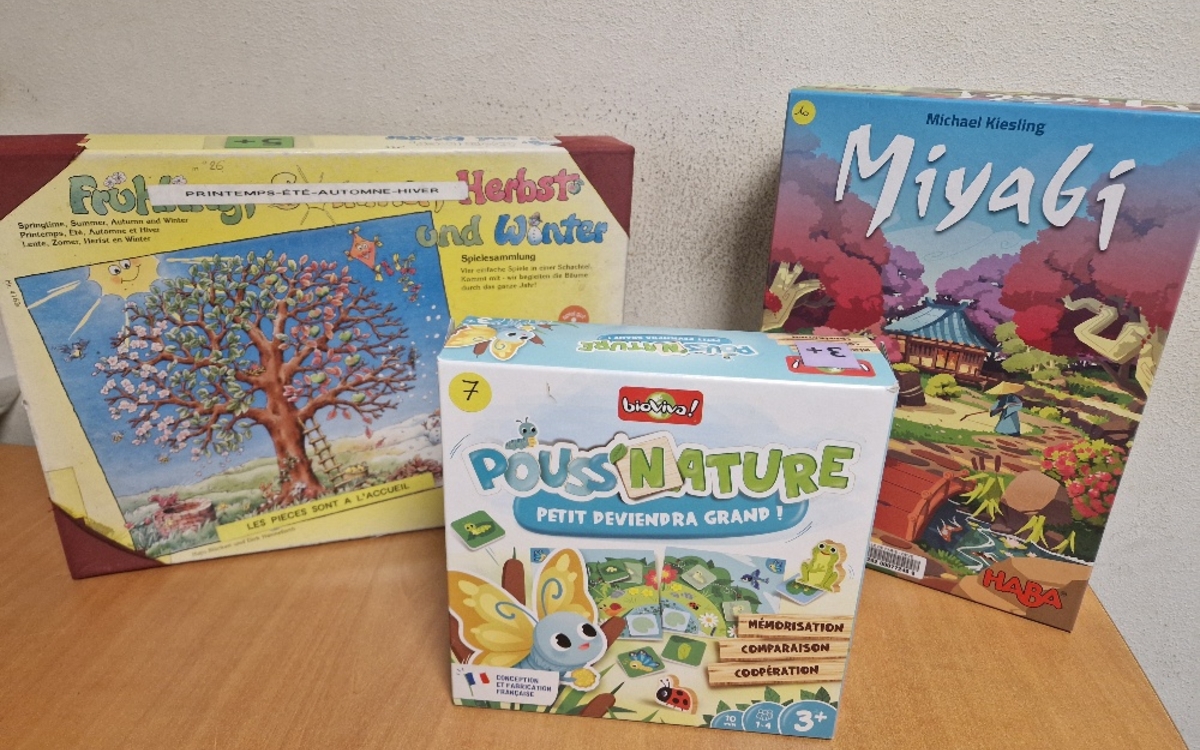 Jeux de société nature : Ça pousse au jardin Maison Paris Nature Paris