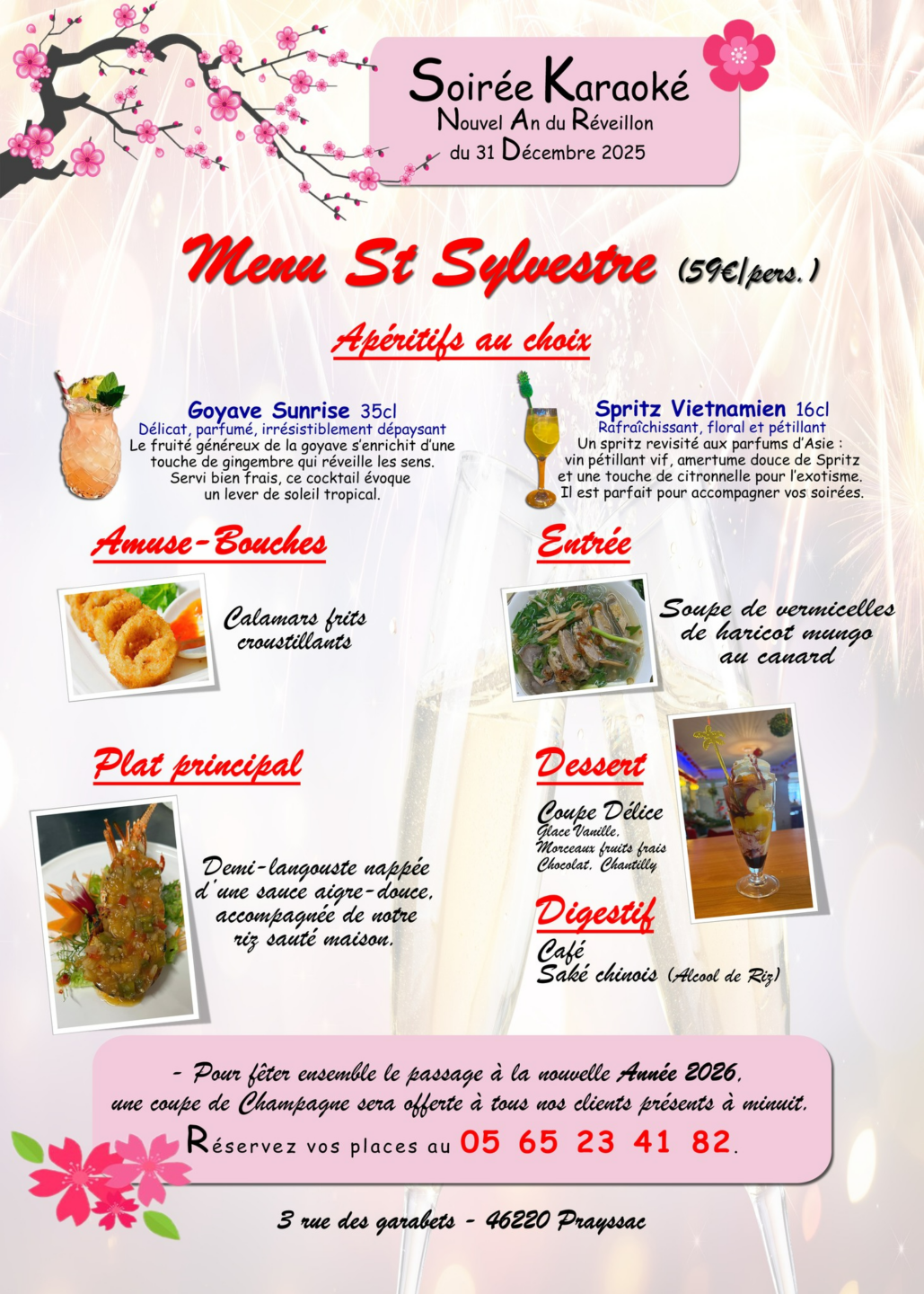 Karaoké du réveillon au restaurant Vietnam