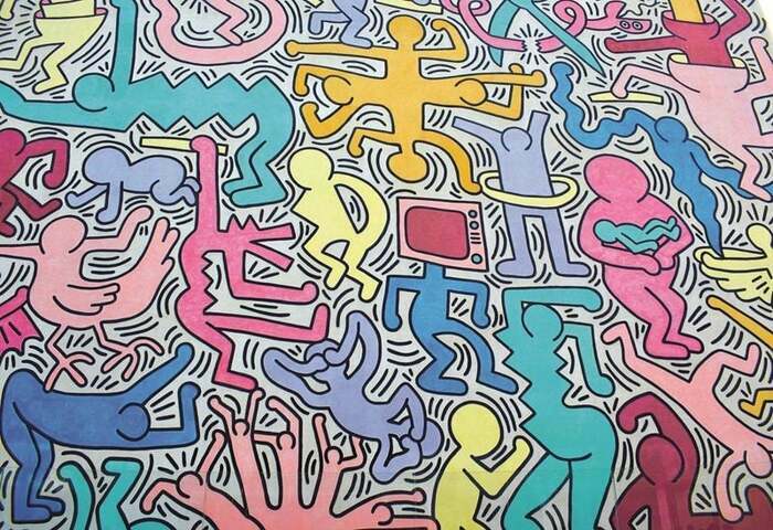 KEITH HARING Médiathèque François Mitterrand Bassens