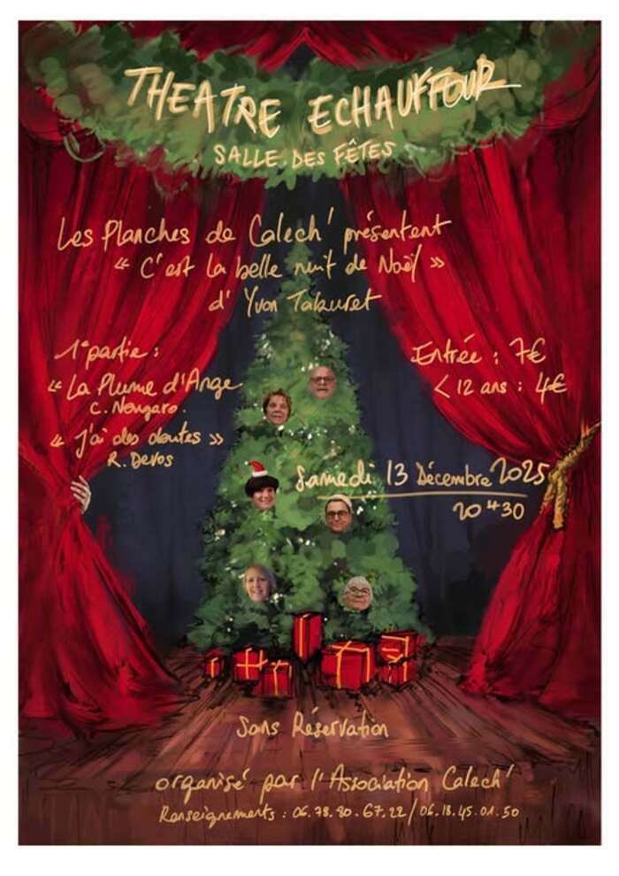 La belle nuit de Noêl salle Amazone Échauffour