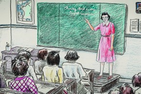 La guerre à hauteur d’enfant cachée