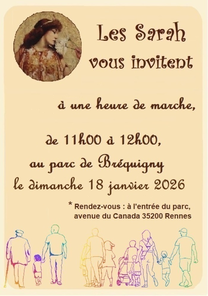 La marche des Sarah au parc de Bréquigny ! Parc de Bréquigny Rennes