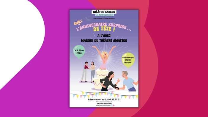 L'Anniversaire surprise... de têtes !