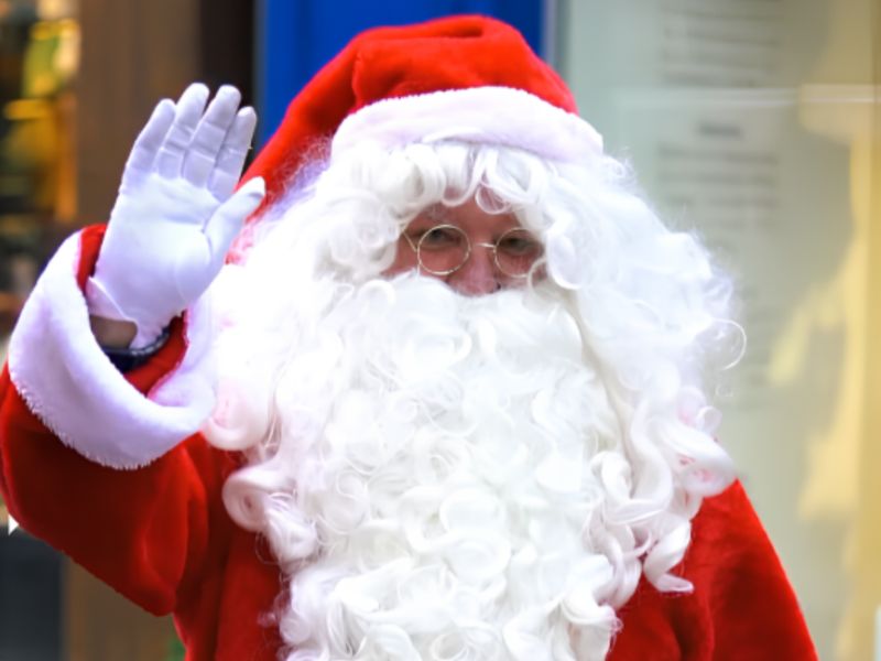 L'arrivée du Père Noël