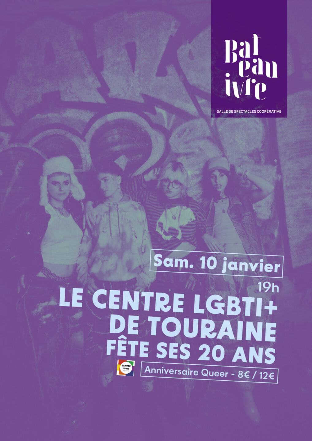 Le Centre LGBTI de Touraine fête ses 20 ans