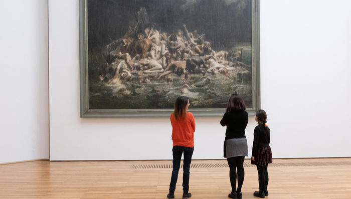 Le déluge de Léon-François Comerre Musée d'arts de Nantes