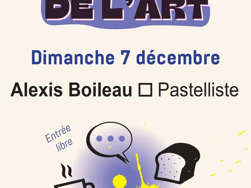 Le goûter de l'art rencontre avec les artistes