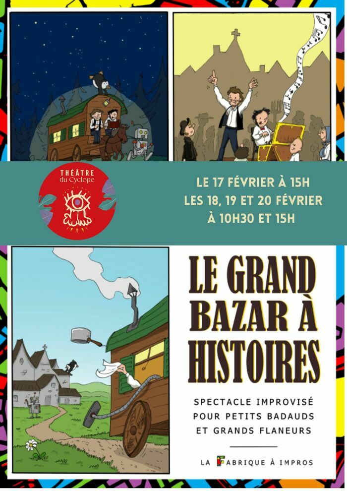 Le grand bazar à histoires Théâtre du Cyclope