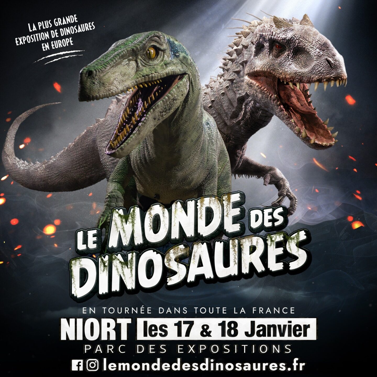 Le Monde des Dinosaures à Niort