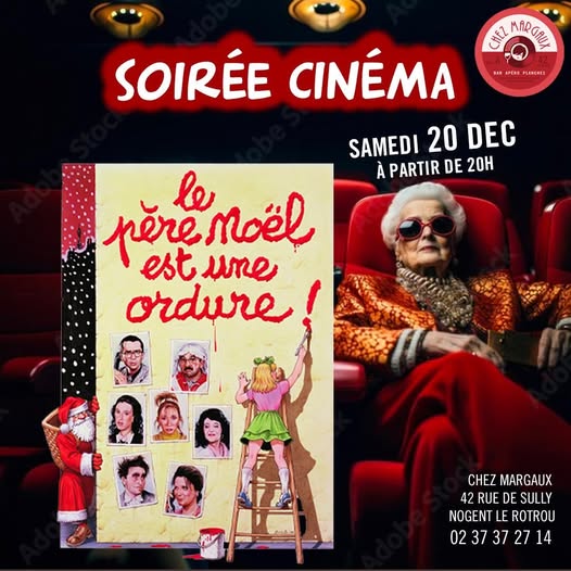 Le père Noël est une ordure Soirée ciné chez Margaux
