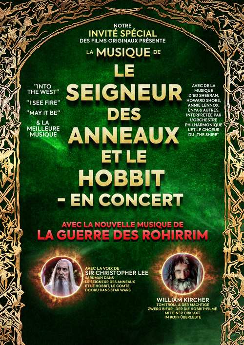 Le Seigneur des Anneaux & Le Hobbit en concert