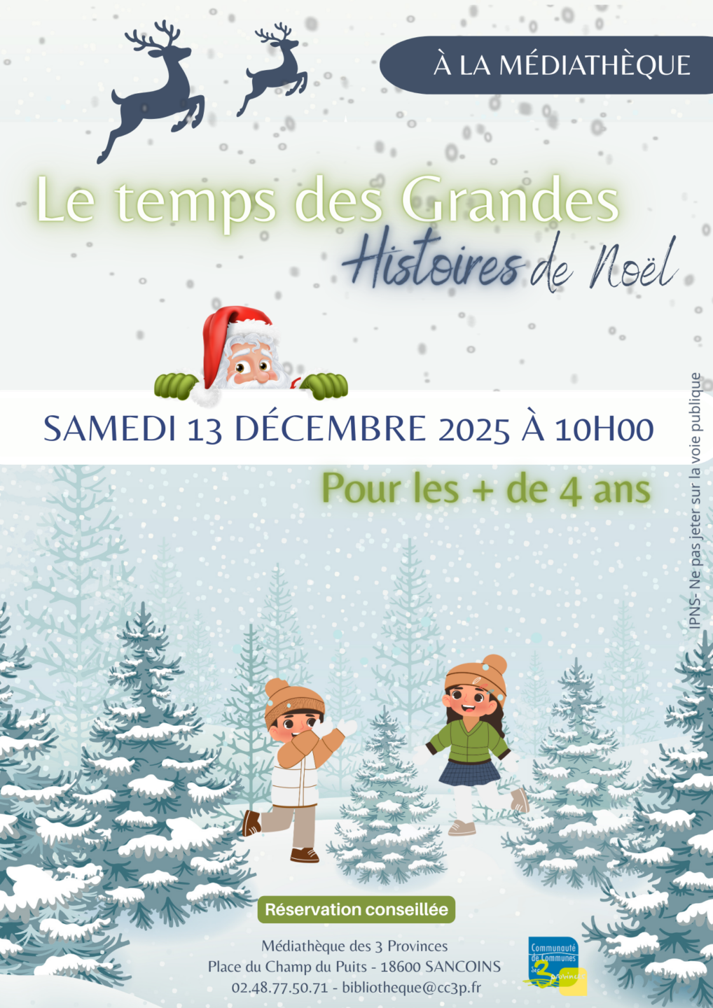 Le temps des Grandes histoires de Noël