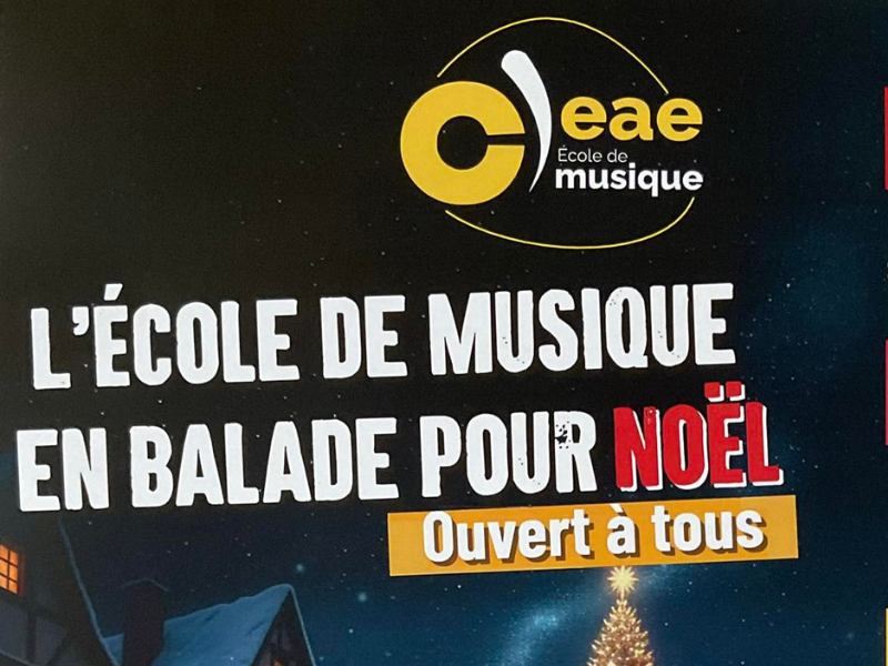 L’école de Musique intercommunale de l’Estuaire en balade pour Noël à Saint-Seurin de Cursac Saint-Seurin-de-Cursac 2025-12-19 L'école de Musique intercommunale de l'Estuaire en balade pour Noël à Saint-Seurin de Cursac