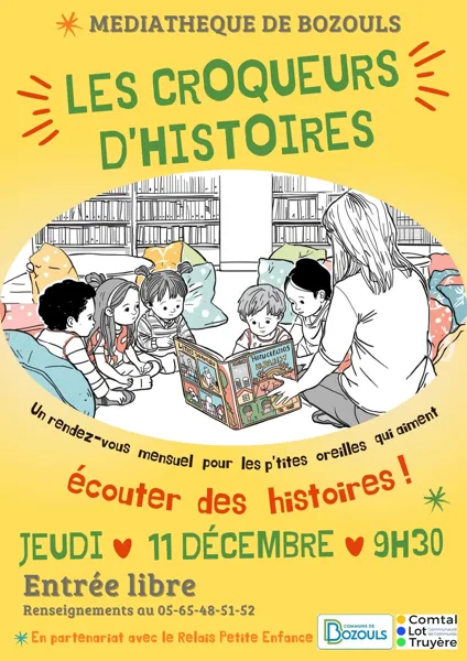 Lecture Croqueurs d'histoires