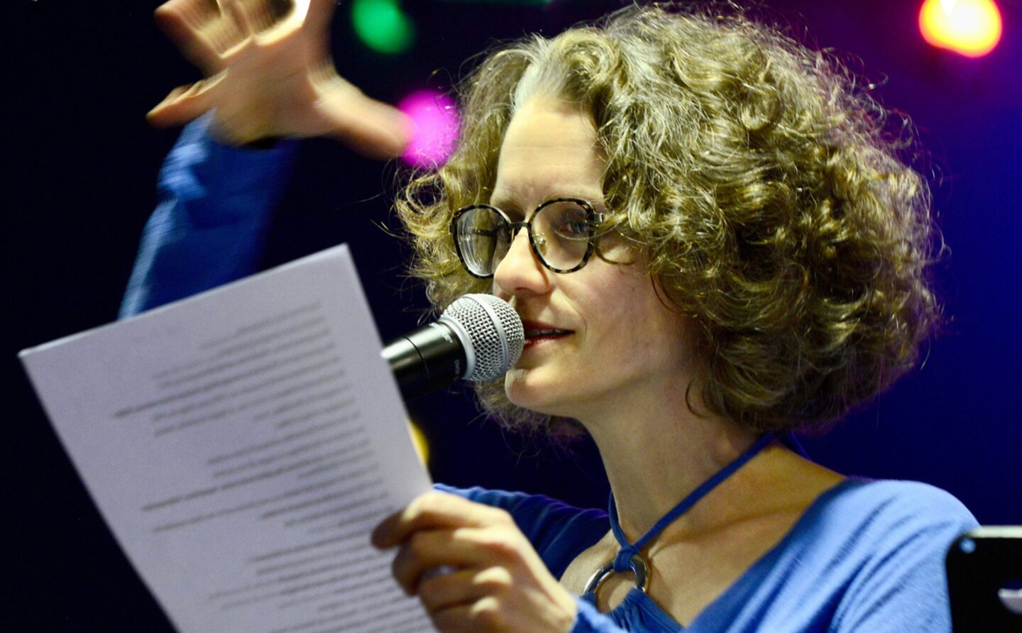 Lecture performée Les poètes n'hibernent pas