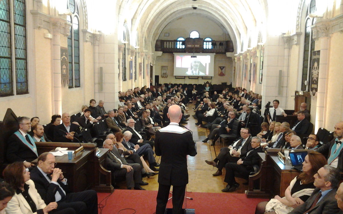 L’engagement à hauteur d’homme. Grande Loge de france Paris
