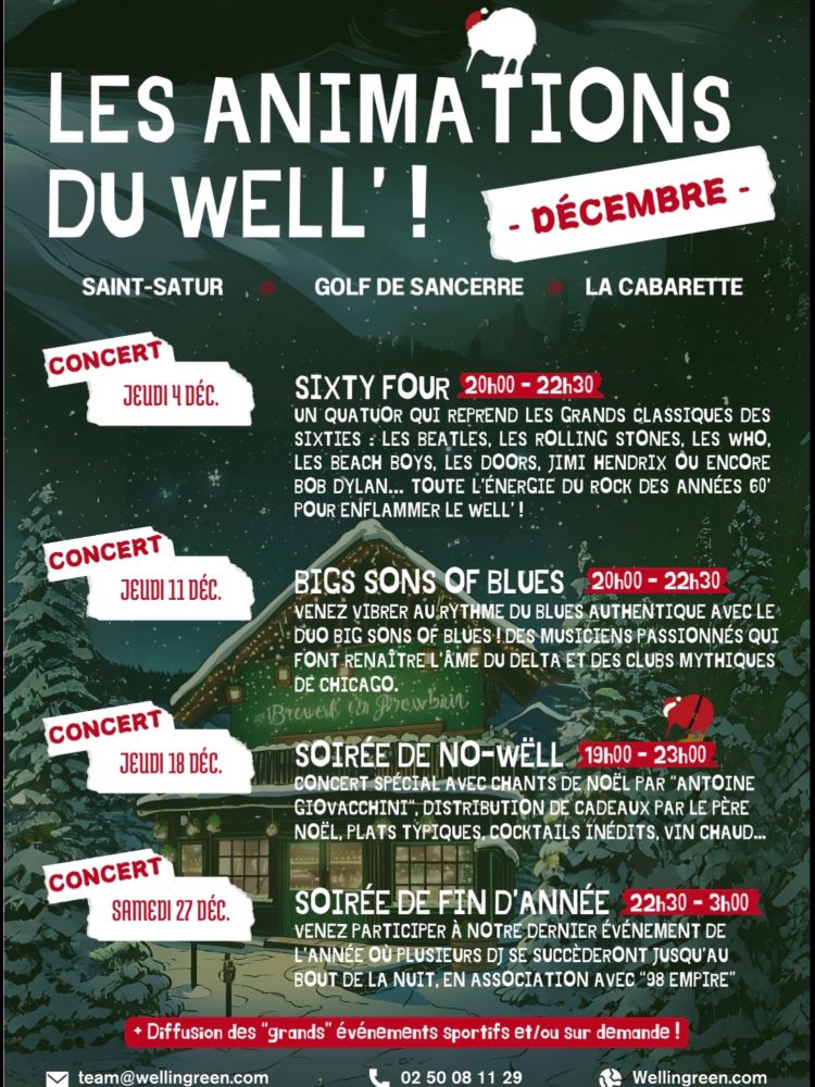 [Les animations du Well' !] Concert Soirée de No-Wëll
