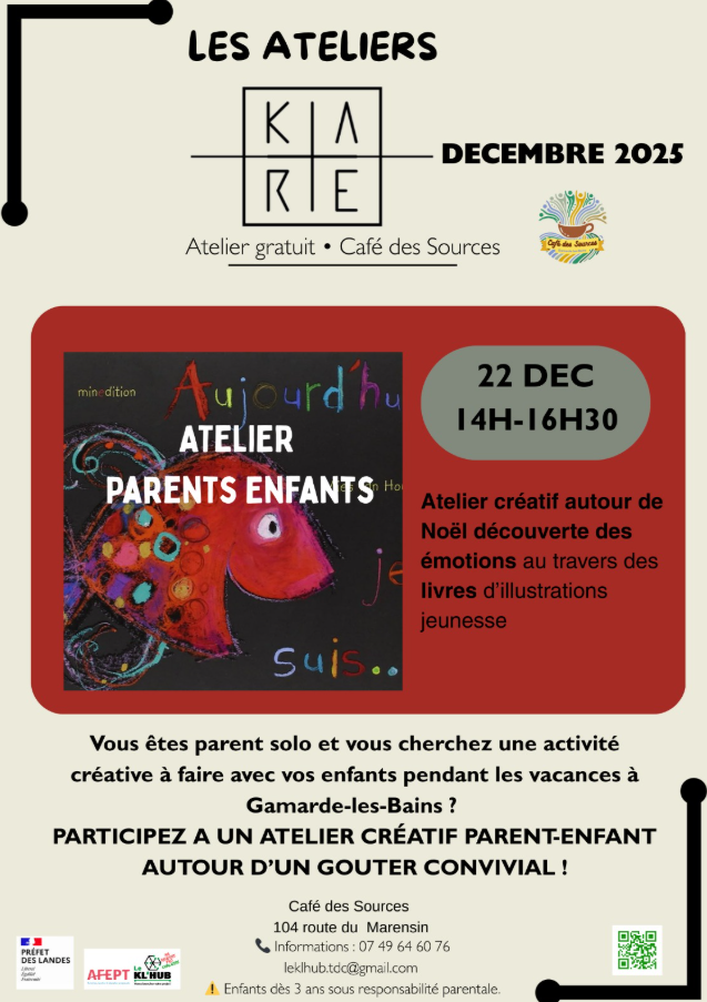 Les ateliers du Kare Atelier parent-enfant