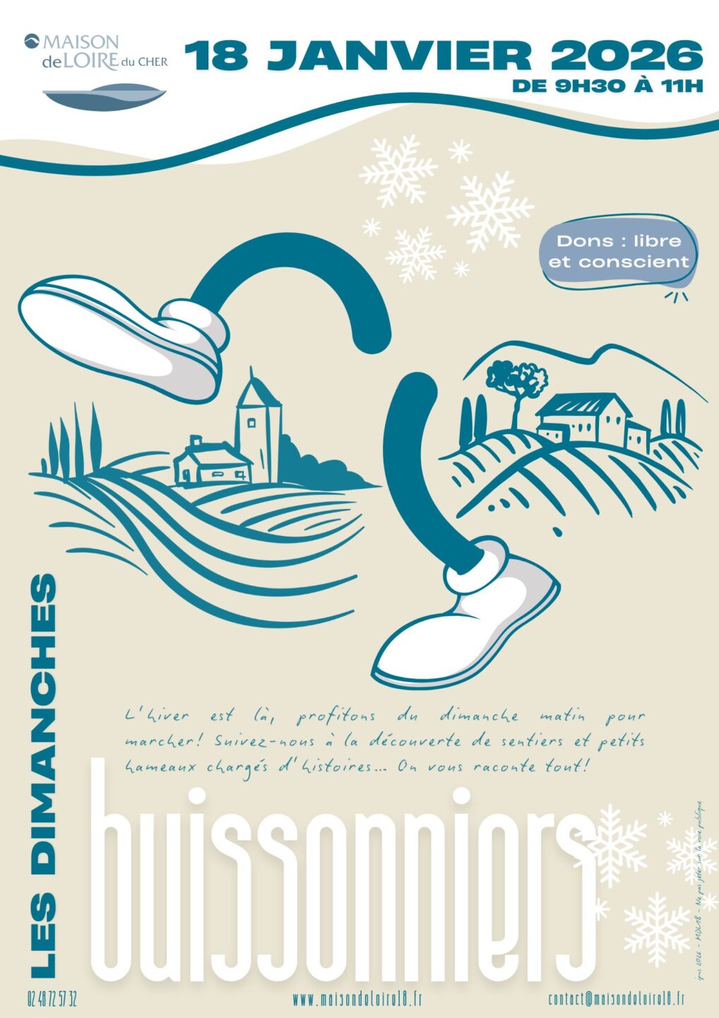 Les Dimanches Buissonniers Belleville-sur-Loire 2026-01-18 Les Dimanches Buissonniers