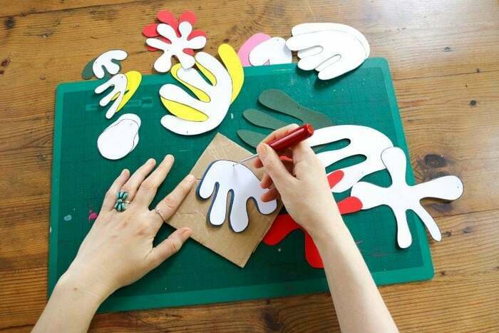 LES PAPIERS DÉCOUPÉS DE MATISSE Médiathèque François Mitterrand Bassens