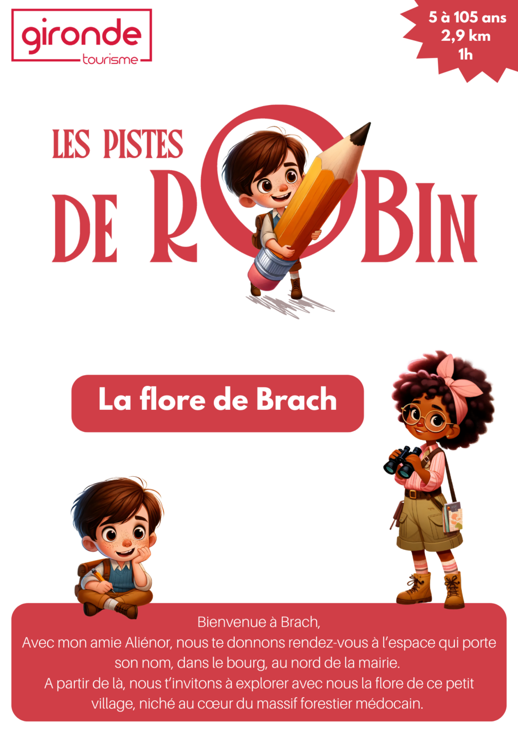 Les Pistes de Robin la flore de Brach Brach Nouvelle-Aquitaine