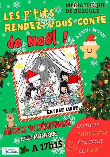 Les p'tits rendez-vous conte de Noël !