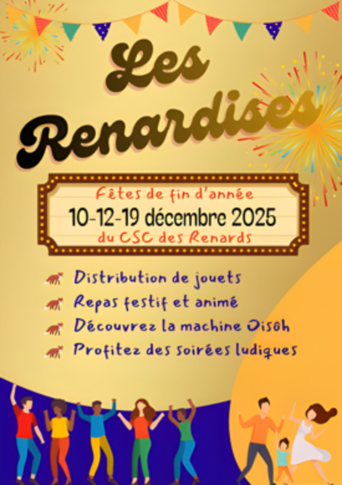 Les Renardises - Fêtes de fin d'année centre sociocuturel Boissière-Sensive (Les Renards)