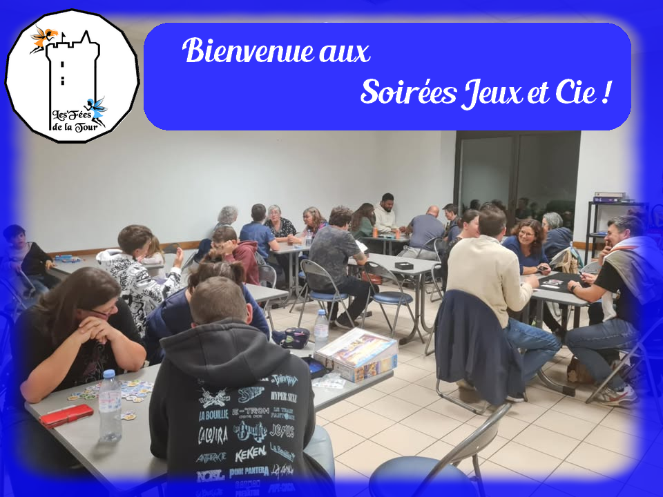 Les soirées jeux et cie ! Au Tallud Saison 2025